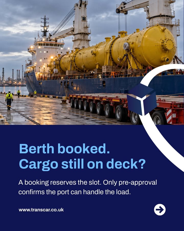 Booked the berth?
